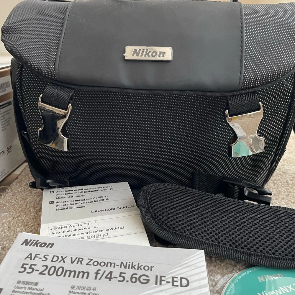 Nikon D3300 Black DSLR Camera with 18-55mm Lens